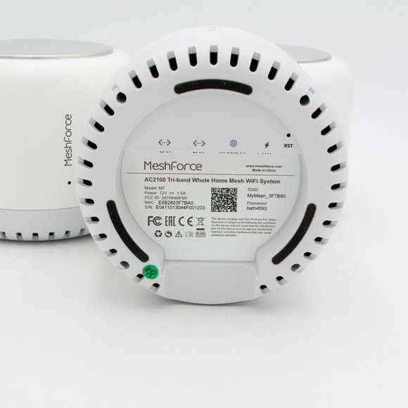 Meshforce M7 Tri-Band Whole Home Mesh WiFi System (3 Pack), Gigabit Mesh WiFi Ro - Picture 2 of 8